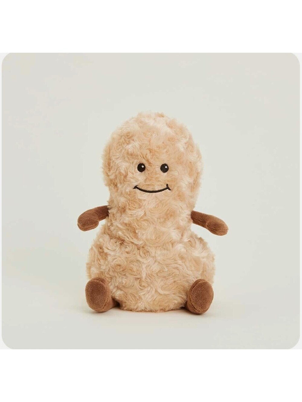 Warmies Cozy Plush - Peanut Large Therapy Microwavable Heatable Toy NWT